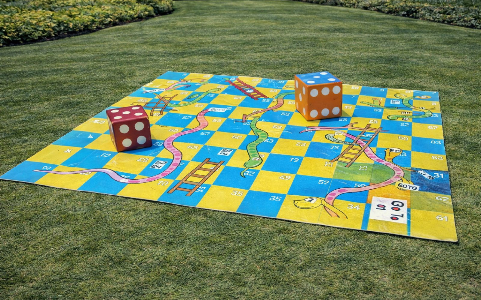 Snakes, Ladders and Hop-Scotch